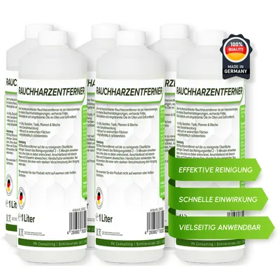 Produktbild von Flotex 6x1L Rauchharzentferner Konzentrat Grillreiniger Gasgrill Grillrost