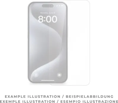 Produktbild von prio Tempered Glass Displayschutz für iPhone 16e klar