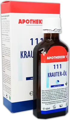 Obrázek produktu pro Bylinný olej Apotheker's 111 100 ml