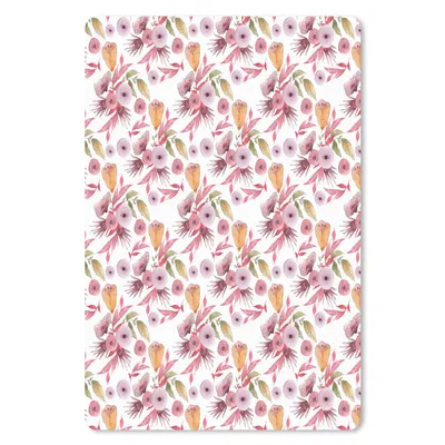 Produktbild von MuchoWow® Mauspad Mousepad Blumen - Farben - Rosa 40x60 cm - Mousepads - Maus Mat - Pad - Mausunterlage - Schreibtisch Accesoire