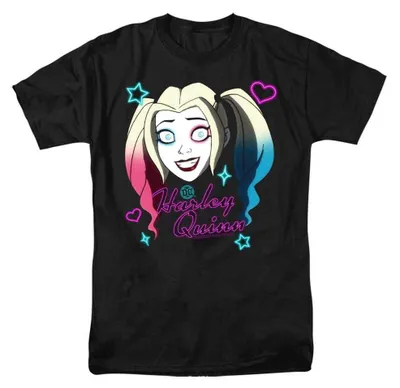 Obrázok produktu pre Tričko Harley Quinn – uni, pre pánov/dámy, model TV39182 (veľkosť S), čierna farba