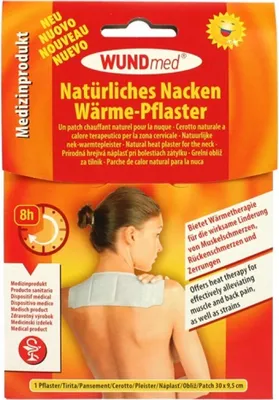 Produktbild von Wundmed Wundverband Wärme Pflaster Nacken 30x9,5cm 5er-Sparpack