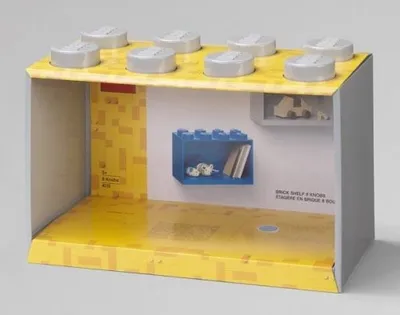 Zdjęcie produktu dla LEGO 41151740 LEGO Bausteinregal BRICK SHELF 8, Breite: 318 mm, grau