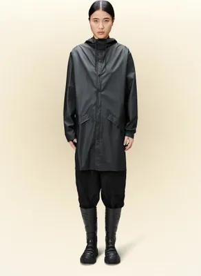 Produktbild von rains 12020 long jacket w3 black