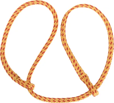 Produktbild von Kerbl Geburtsstrick poly/flach gelb-rot, mit zwei Schlaufen