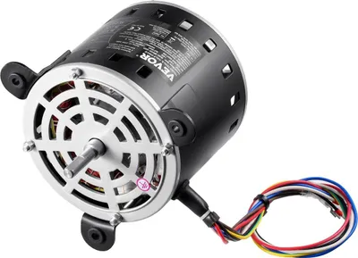 Zdjęcie produktu dla Silnik dmuchawy pieca 1/5 HP 220 V 1,45 A 1100 obr./min 3 prędkości Kondensator 8 μF/450 V