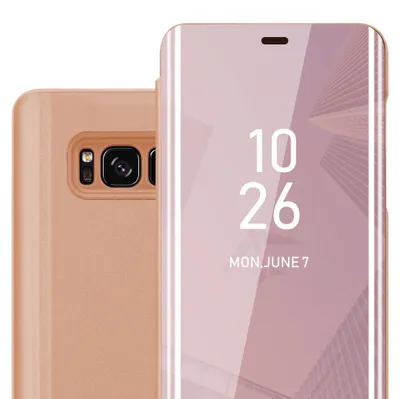 Immagine prodotto di Cadorabo custodia per telefono cellulare per Samsung Galaxy S8 PLUS in rosa Cover Backcover protettiva Custodia Libro