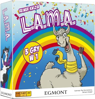 Produktbild von Lama Kartenspiel Familienspiel – Taktik und Risikobereitschaft in zwei Varianten