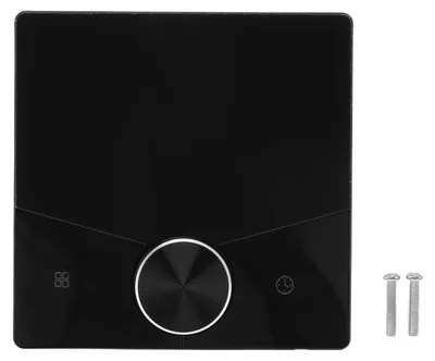 Produktbild von Intelligentes Thermostat, Farbdisplay, Touchscreen, digitale Fußbodenheizung für Heim-Dampfbad, Schwarz