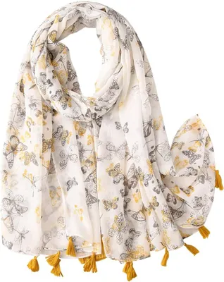 Zdjęcie produktu dla Pashmina, duży szal - miękki, gruby, wielokolorowy - damski