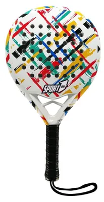 Immagine prodotto di Solidchoice - Racchetta da padel in fibra di carbonio al 100%, adatta a giocatori esperti