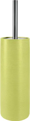 Produktbild von Spirella WC Bürste Toilettenbürste Klobürste "Tube Ribbed" Steingut 11 x 41,5 cm - Grün