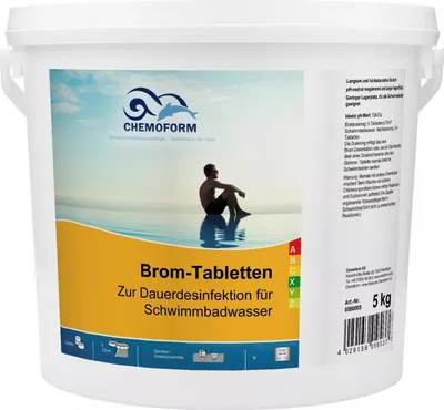 Produktbild von Chemoclor Brom-Tabletten 20 g | 5 kg