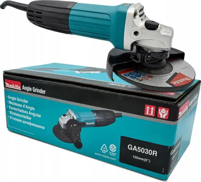 Produktbild von Winkelschleifer Makita 720W 125Mm Spindelsperre Mit Wiederanlaufsperre
