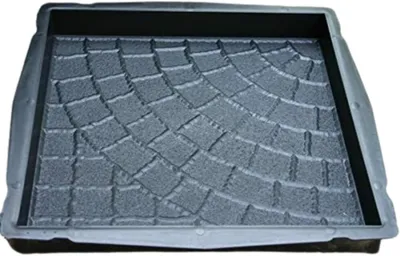 Produktbild von Schalungsform/Giessform für Beton-Platten 40 x 40 x 5 cm (Nr.275 Kreismuster)