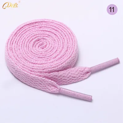 Produktbild von Schnürsenkel flach 75 cm 11# rosa 8 mm breit