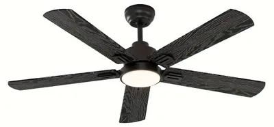 Obrázek produktu pro Stropní ventilátor - Ventilátor se světlem - Stropní lampa s ventilátorem - Stmívatelné LED osvětlení