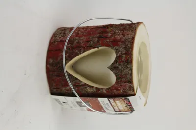 Produktbild von House of Rustic Holzlaterne rot Herz Motiv Ø 13 x 15 cm