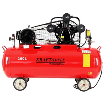 Produktbild von Kraft&Dele Ölkompressor Dreikolben 200l 380V + Abscheider KD1474