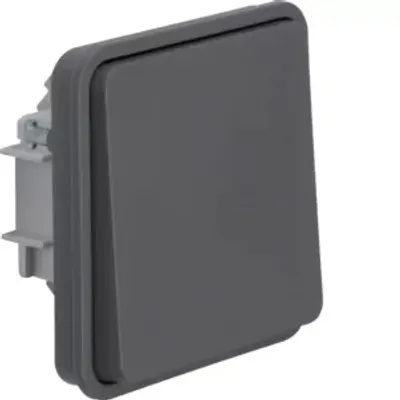 Zdjęcie produktu dla Berker 6130773515, Przyciski, Szary, Termoplastyczny, IP55, 70 mm, 70 mm
