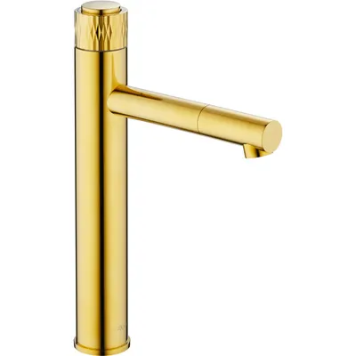 Obrázok produktu pre Mexen Diamond vysoká umývadlová batéria, zlatá - 71510-50