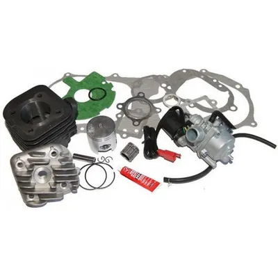 Produktbild von 60ccm Tuning Zylinder KIT VERGASER KOMPLETT für CPI Popcorn 50 ab 2003 Zylinderkit