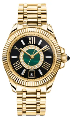 Produktbild von THOMAS SABO Damenuhr Mystic Island Grün WA0400-264-207