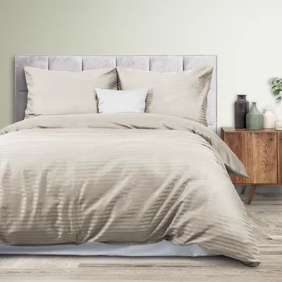 Immagine prodotto di Biancheria da letto in raso di cotone CIZGILI CREMA/180x200 ESCLUSIVA