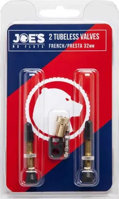Imagen del producto de Joe S, 2 cámaras tubeless con válvula Presta, color , 32 mm