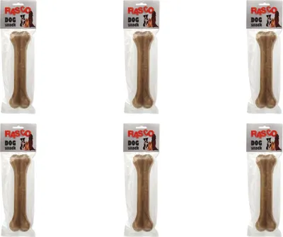 Produktbild von Leckerli Rasco Büffelknochen 20 cm 1 Stück / Packung 6 Stück