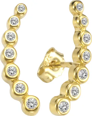 Produktbild von Celesta Gold Ohrring 375/- Gelbgold Zirkonia