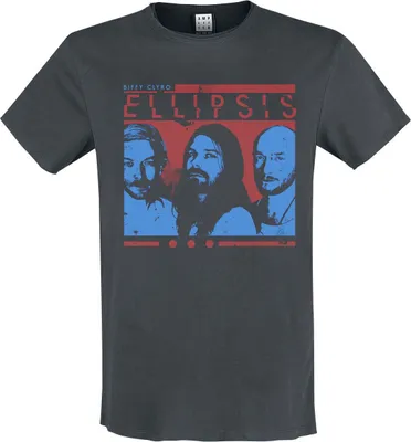 Produktbild von Biffy Clyro T-Shirt Herren Amplified Collection - Ellipsis charcoal M