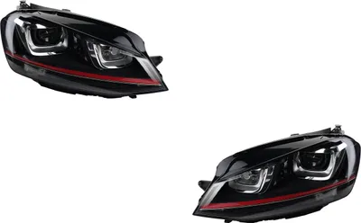 Obrázok produktu pre Johns, xenonové sv?tlomety pasuje pro VW Golf VII 5G1 12-16 D3S H7 sada levá pravá