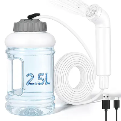 Tragbares Bidet 2,5 l, 3 Strahlmodi, IPX6, USB-C