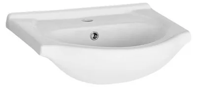 Produktbild von Aqualine SIMPLEX ECO Keramik-Waschtisch 55x44 cm, Weiß
