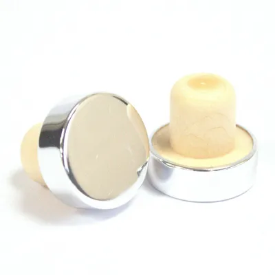 Obrázek produktu pro Zátka pro RDBot-08/09/10, průměr 2,2 cm - stříbrná barva