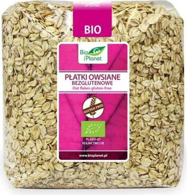 Obrázek produktu pro Płatki owsiane bezglutenowe ekologiczne 1 kg
