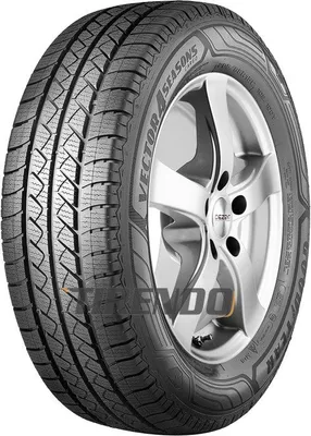Image de Goodyear GAN car-tyres Vector 4Seasons Cargo ( 195/75 R16C 107/105S 8PR EVR )