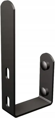Produktbild von Andex WC-Papierhalter schwarz Ersatzrollenhalter