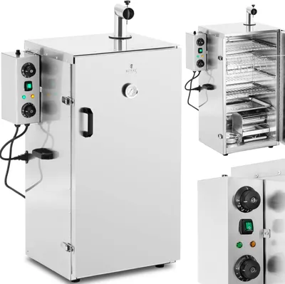 Zdjęcie produktu dla Wędzarnia Elektryczna Piec Do Wędzenia 4 Ruszty 105 L 1000 W