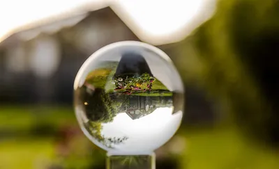 Produktbild von Kristallkugel Wahrsager Glaskugel mit Ständer transparent ø100mm