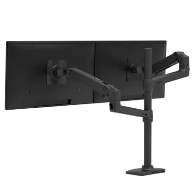 Produktbild von LX Dual Stacking Arm, Tall Pole, Matte Black