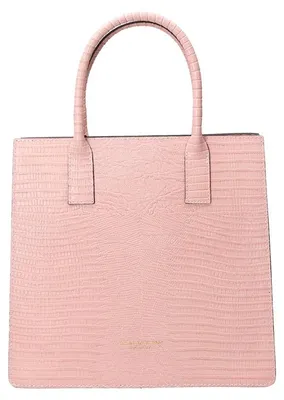 Image de Sac à main femme cuir véritable effet crocodile Modèle Giulia Grey UNICA 30x28x10 cm