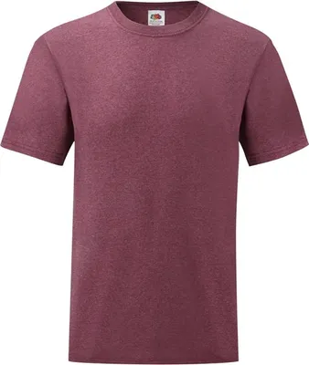Produktbild von Herren-T-Shirt, Kurzarm - FOL VALUEWEIGHT T - h. burgundy - Größe L