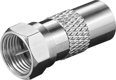 Produktbild von F-Adapter: F-Stecker > Koax-Stecker
