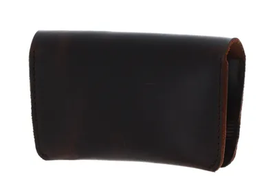 Immagine prodotto di BUCKLE & SEAM Pelle porta carte di credito Cusco Creditcard Case Brown marrone scuro