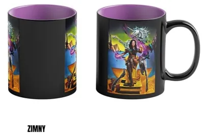 Zdjęcie produktu dla Cenega The Witcher Yennefer & Salvador Dali, Pojedyńczy, 0,45 l, Czarny, Wielobarwny, Kubek, Uniwersalne, 1 szt.