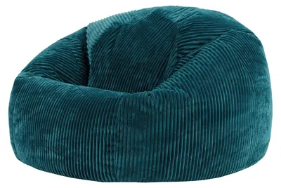 Produktbild von Icon Kingston XXL Sitzsack Cord mit Füllung, Blaugrün