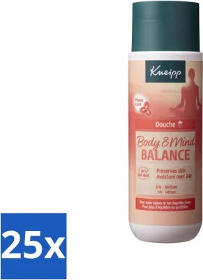 Image de Kneipp - Gel douche - Body & Mind Balance - 200 ml - Lot avantageux - 25 pièces