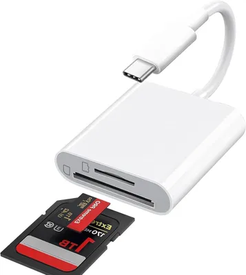 Obrázek produktu pro Čtečka SD karet, USB-C, adaptér pro Micro SD na typ C